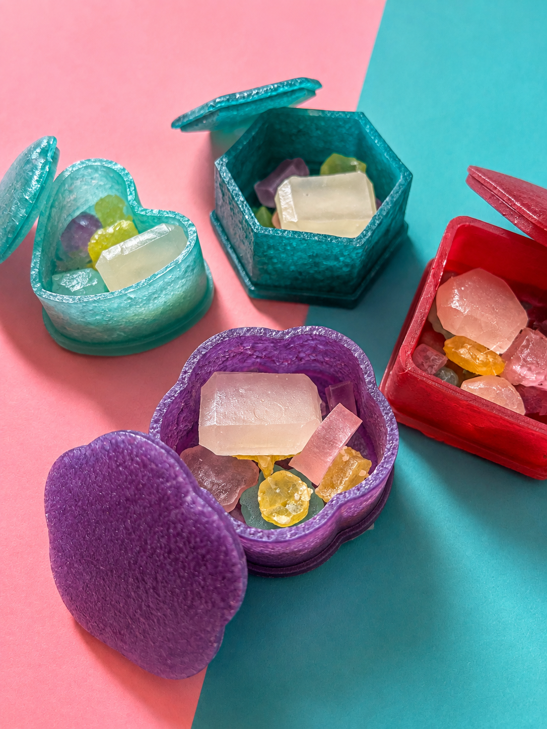 Crystal Candy Jewellery Box - SPECIAL OFFER + 1x Free cluster
