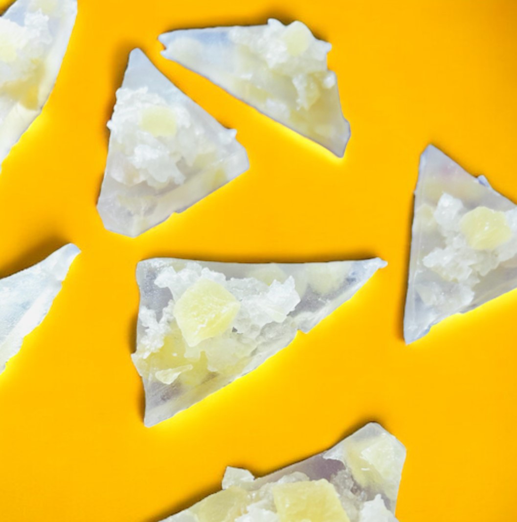 Mango and Pineapple pieces Crystal Candy