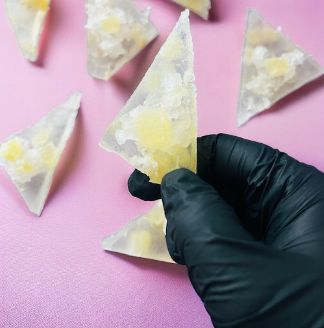 Mango and Pineapple pieces Crystal Candy
