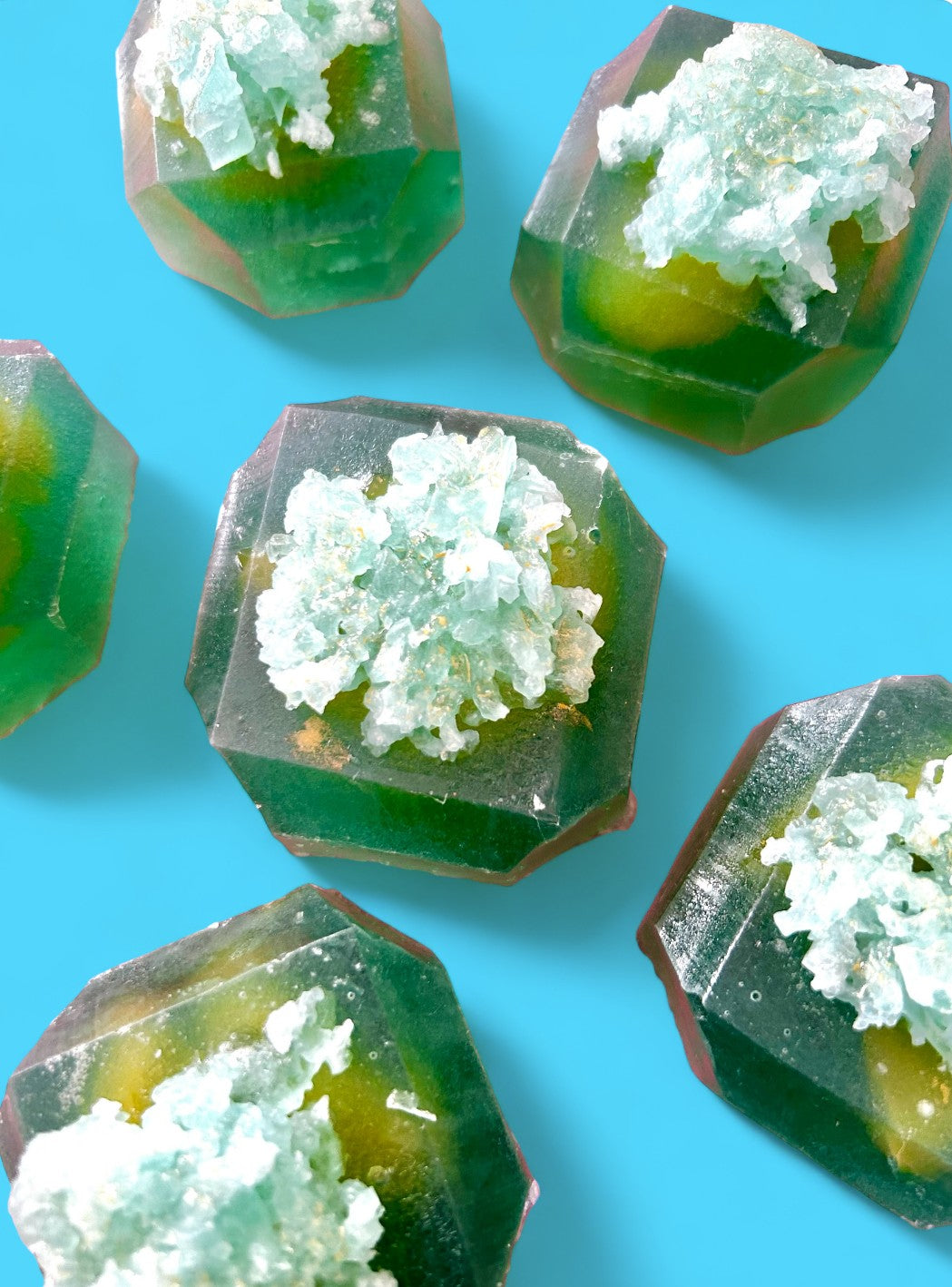 Raspberry and Lemon Jammies Crystal Candy