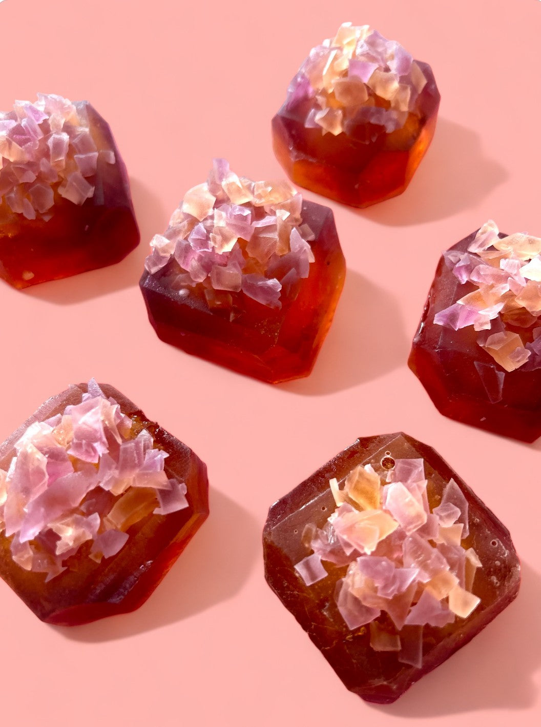 Mango and Passionfruit with Pineapple Jammies Crystal Candy